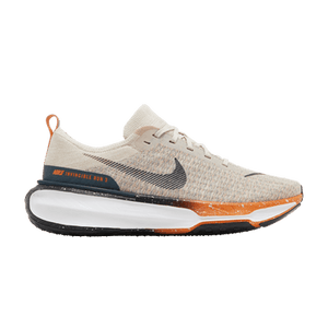 Nike ZoomX Invincible Run Flyknit 3 'Oatmeal Safety Orange'