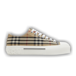 Burberry Check Cotton Sneakers 'Archive Beige'