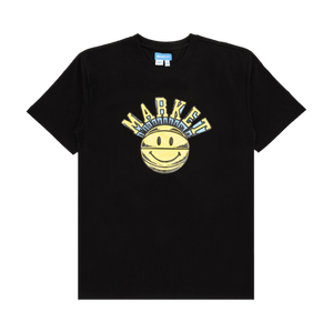 Market Smiley Hoops T-Shirt 'Black'