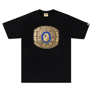 BAPE Foil Bape College Ring Tee 'Black'
