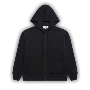 Comme des Garçons PLAY x Invader Pixel Heart Zip Hoodie 'Black'