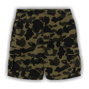 BAPE 1st Camo 6 Pocket Sweatshorts 'Green'