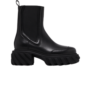 Off-White Wmns Tractor Motor Chelsea Boot 'Black'