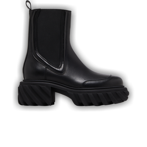 Off-White Wmns Tractor Motor Chelsea Boot 'Black'