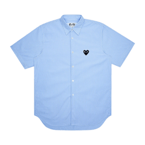 Comme des Garçons PLAY Striped Shirt 'Blue'