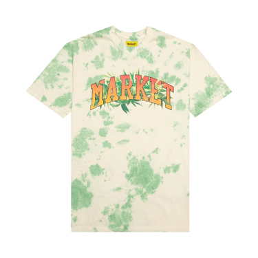 Market Arc Herbal Remedy Tie Dye Short-Sleeve Tee 'Yellow'