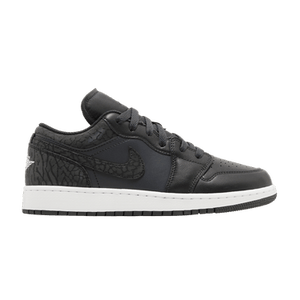 Air Jordan 1 Low SE GS 'Black Elephant'