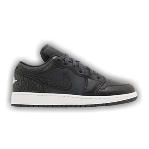 Air Jordan 1 Low SE GS 'Black Elephant'