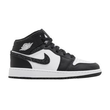 Air Jordan 1 Mid SE GS 'Panda Elephant'