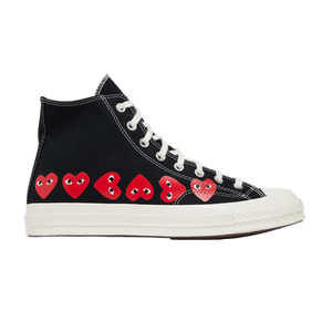 Comme des Garçons PLAY x Converse Chuck 70 High 'Multi Heart - Black'