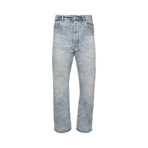PURPLE BRAND Worn Baggy Jeans 'Light Indigo'