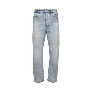 PURPLE BRAND Worn Baggy Jeans 'Light Indigo'