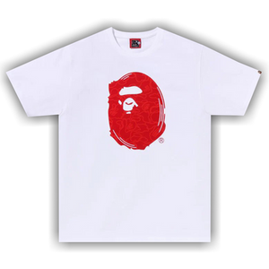 BAPE 30th Anniversary Tee #1 'White/Red'