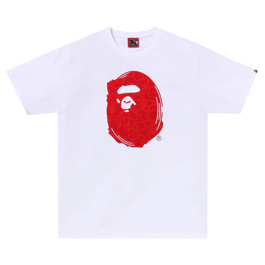 BAPE 30th Anniversary Tee #1 'White/Red'