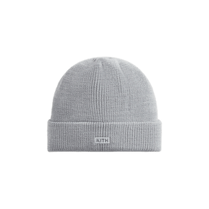 Kith Classic Beanie 'Light Heather Grey'