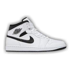 Air Jordan 1 Mid 'White Black'