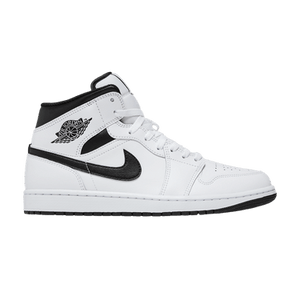 Air Jordan 1 Mid 'White Black'