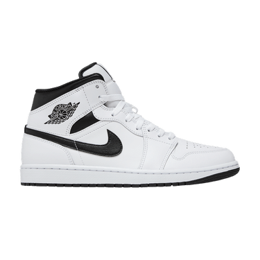Air Jordan 1 Mid 'White Black'