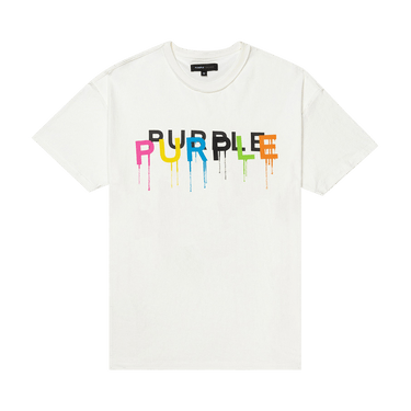 PURPLE BRAND Textured Inside Out T-Shirt 'Off White'