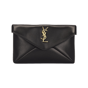 Saint Laurent Small Cassandre Envelope Pouch 'Black'