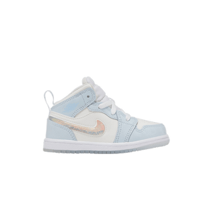 Air Jordan 1 Mid SE TD 'Glitter Swoosh'