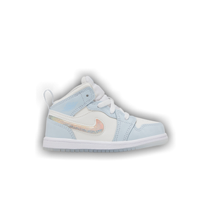 Air Jordan 1 Mid SE TD 'Glitter Swoosh'