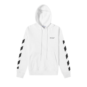 Off-White Drag Helvetica Over Hoodie 'White/Black'