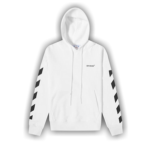 Off-White Drag Helvetica Over Hoodie 'White/Black'