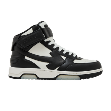 Off-White Out of Office Mid 'Black White Clear Sole'