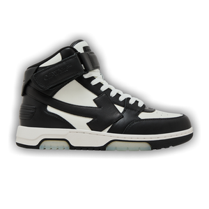 Off-White Out of Office Mid 'Black White Clear Sole'