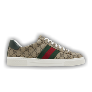 Gucci Ace 'GG Crystal Canvas - Beige'
