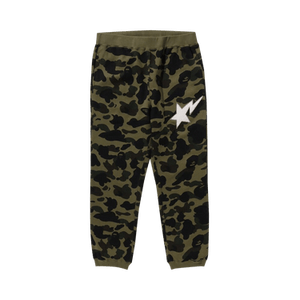 BAPE 1st Camo Sweatpants 'Green'