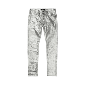 PURPLE BRAND Metallic Monogram Pants 'Grey'