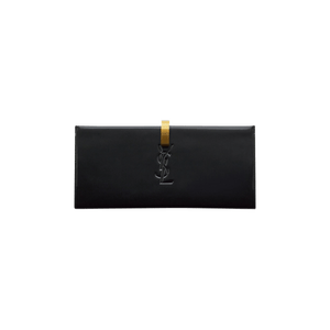 Saint Laurent Daria Leather Clutch 'Black'