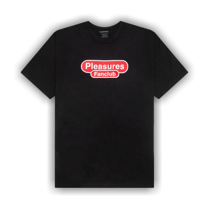 Pleasures Fanclub T-Shirt 'Black'