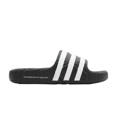 adidas Adilette 22 Slide 'Black White'