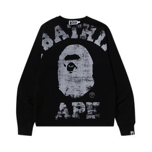 BAPE Big College Crewneck 'Black'
