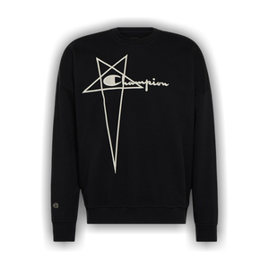 Rick Owens x Champion Pullover Sweat 'Black'