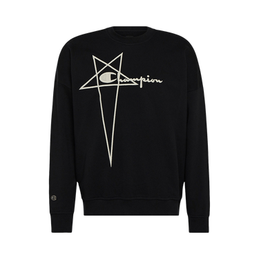 Rick Owens x Champion Pullover Sweat 'Black'