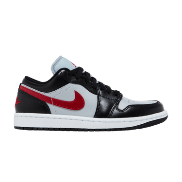 Wmns Air Jordan 1 Low 'Wolf Grey Gym Red'