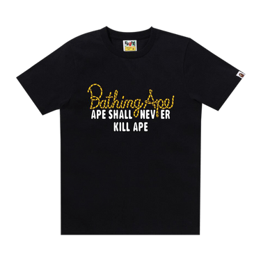 BAPE Champion Logo Tee 'Black'