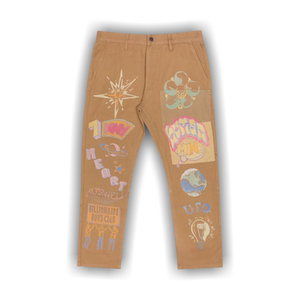 Billionaire Boys Club Wordly Pants 'Latte'