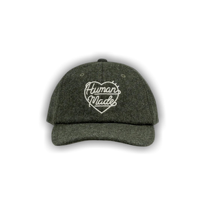 Human Made 6 Panel Wool Cap 'Green'