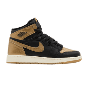 Air Jordan 1 Retro High OG GS 'Black Gold'