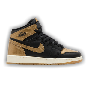 Air Jordan 1 Retro High OG GS 'Black Gold'