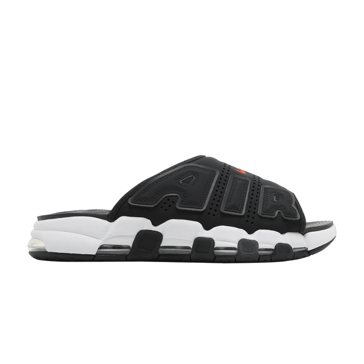 Nike Air More Uptempo Slide 'Black White Red' FJ2708 001