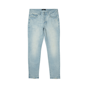 PURPLE BRAND 80s Low Rise Skinny Jeans 'Light Indigo'