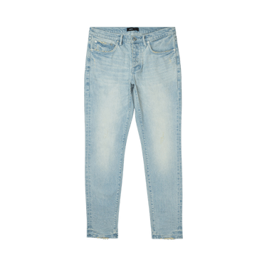 PURPLE BRAND 80s Low Rise Skinny Jeans 'Light Indigo'