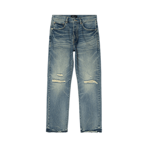 PURPLE BRAND Vintage Knee Slit Jeans 'Mid Indigo'