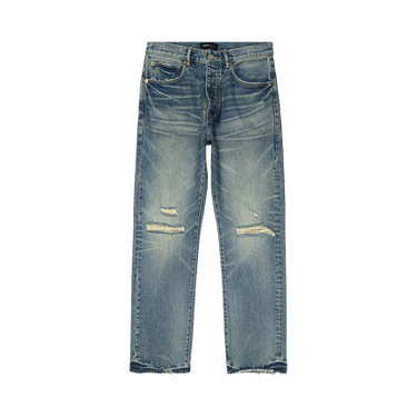 PURPLE BRAND Vintage Knee Slit Jeans 'Mid Indigo'